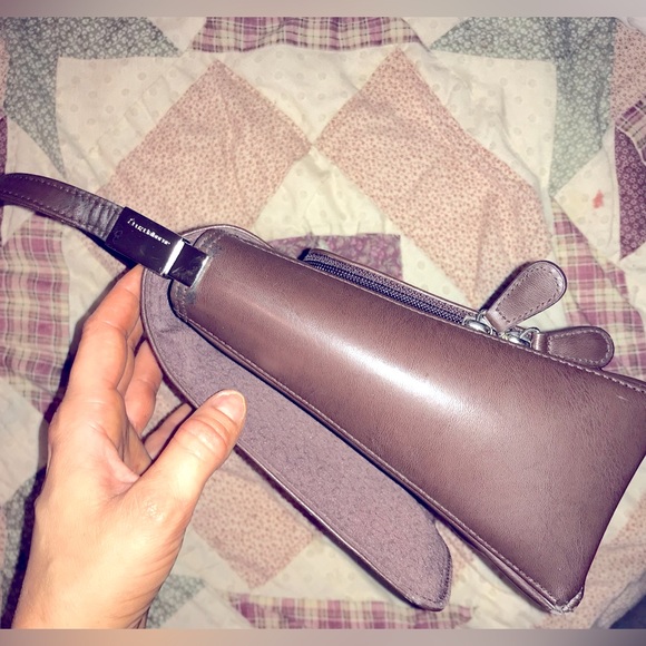 Vintage Liz Claiborne Brown Shoulder Bag - Picture 8 of 11